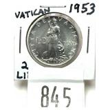 1953 Italian 2 lira
