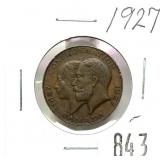 1927 Canadian commemorative coin