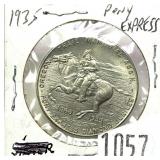 1935 Pony Express token