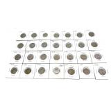 x28- 1938 Jefferson nickels, -x28 nickels, Sold by