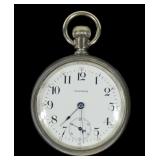Waltham Model 1883 open face pocket watch,