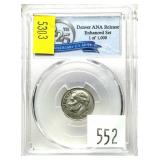 2017 Roosevelt dime, PCGS slab certified SP-70 FB