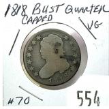 1818 Bust quarter
