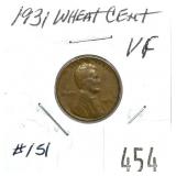 1931 Lincoln cent