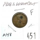 1928-S Lincoln cent
