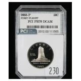 2003-P First Flight half dollar, PCI slab