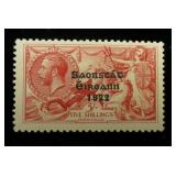Ireland 78, MH, (1922 5 1/2 mm), $95