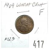 1909 Lincoln cent