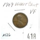 1909 Lincoln cent