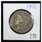 1902 Morgan dollar
