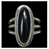 Sterling silver Native American split shank