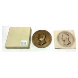John F. Kennedy table medal