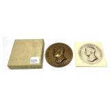 John F. Kennedy table medal