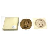 John F. Kennedy table medal