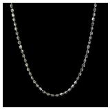 Sterling silver 20" fancy chain necklace, new