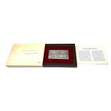Declaration of Independence pewter medal