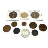 Lot of assorted tokens, 11 pcs.