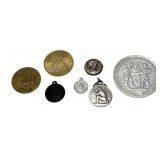 Lot of tokens, 6 pcs.
