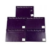 x5- Proof sets 1988-1993, -x5 sets, Sold by the