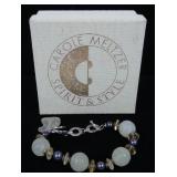Carole Meltzer Spirit and Style 9' jade, pearl