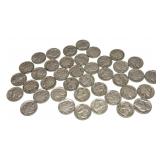 x40- 1934 and 1934-D Buffalo nickels, -x40 nickels