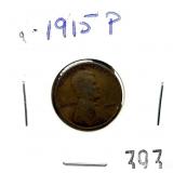 1915 Lincoln cent