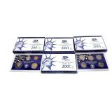 x4- 2001 Proof sets, -x4 sets, Sold by the piece,