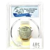 2017-S nickel, PCGS slab certified SP-70 ICS
