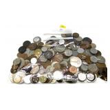 Lot of world coins, 200 pcs.