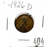 1926-D Lincoln cent