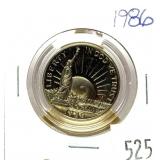 1986 commemorative half dollar