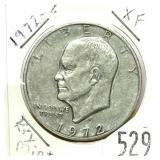 1971 Eisenhower dollar, 40% silver
