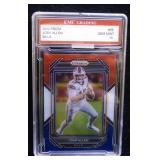 Josh Allen 2022 Prizm #29 card, EMC GEM Mint 10
