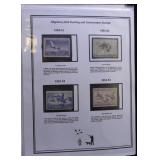 Album US Duck Stamps 1950-2006, mint stamps
