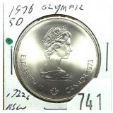 1976 $5 Olympic silver