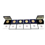 Lot of bicentennial medals, 6 pcs.