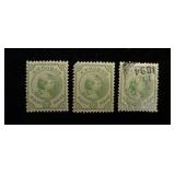 Curacao 20 (2 stamps), MH; 20 used, CV $48