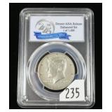 2017-S Kennedy half dollar, PCGS slab certified