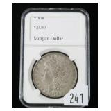 1878 7-T.F. Morgan dollar