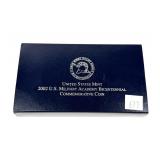 2002 Military academy commemorative dollar, Unc.