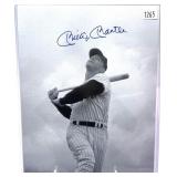 Mickey Mantle 8x10 photo with signature