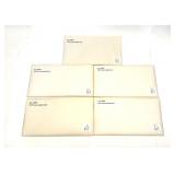 x5- 1979 Mint sets, -x5 sets, Sold by the piece,