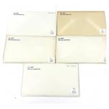x5- 1981 Mint sets, -x5 sets, Sold by the piece,