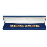 Camrose & Kross Jacqueline Kennedy floral cameo