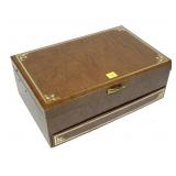 Jewelry box with ladies wrist watches, including