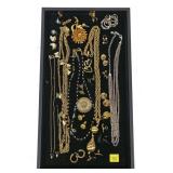 Lot, fashion jewelry, including Monet
