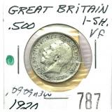 1920 British shilling