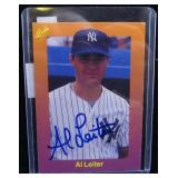 Al Leiter Classic 1989 #112 signed card