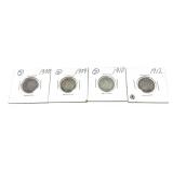 x4- Liberty nickels, -x4 nickels, Sold by