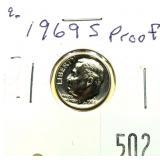 1969-S Proof dime